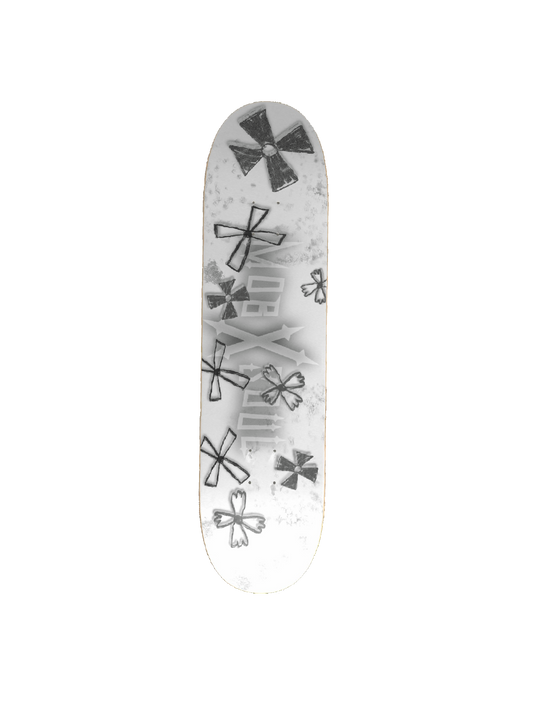 Mobxsoul Logo Flower Board Wht